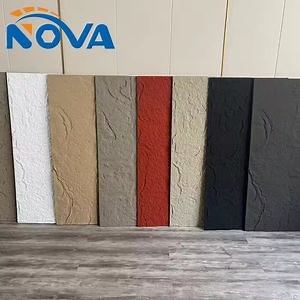 [Hot Item] 3D PU Stone Skin Board Background Wall Mushroom Stone