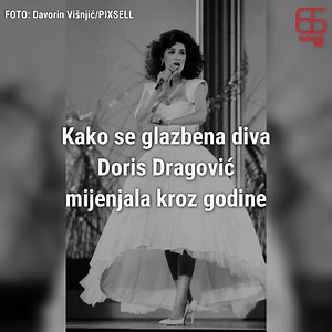 Kako se glazbena diva Doris Dragović mijenjala kroz godine | Večernji list