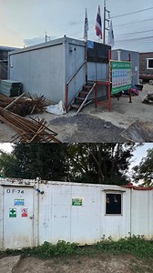 2.4K views · 26 reactions | "ตู้คอนเทนเนอร์แบบพับได้ ประหยัดพื้นที่ขนส่ง ติดตั้งรวดเร็ว และใช้งานได้หลากหลาย" #ตู้คอนเทนเนอร์แบบพับได้ #NextPlusEngineering #งานก่อสร้าง #ไซต์งานก่อสร้าง | Next Plus Engineering Co.,Ltd. | Facebook