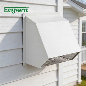 [Hot Item] Industrial Stainless Steel Exhaust Cap with Integrated Bug Screen and Heavy Duty Hinged Access Panel