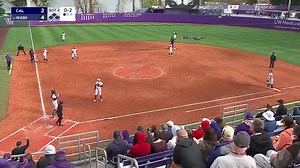 Too smooth with it, Anna. 😲 #GoBears | Cal Softball