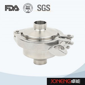 [Hot Item] Stainless Steel Food Processing Clamp Type Back Pressure Valve (JN-NRV2002)