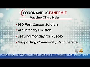 Fort Carson Soldiers Deploy For COVID-19 Vaccine Distribution