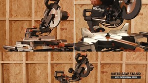 A Guide to the Mitre Saw Stand with Extendable Arms | With the Plus Range Multi-Material Mitre Saw