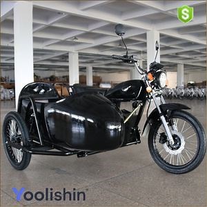 [Hot Item] Retro Sidecar Electric E Motorcycle, Quality Guaranteed by Made-in-China, Electric Sidecar Vehicle for Leisure Travel / Scenic Area Patrol