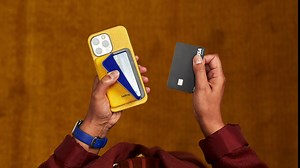 Bellroy Mod Phone Case + Wallet – (Leather Phone Case, Slim Card Holder) - Black