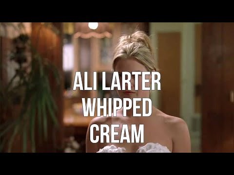 Ali Larter Whipped Cream