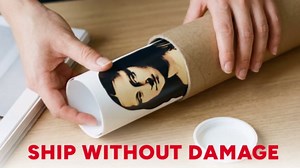 3" x 6" Heavy-Duty Reinforced Cardboard Mailing Tube, Pack of 10 Tubes with 20 Caps – Secure USPS Approved – Great for Shipping and Storing of Prints, Artwork, Posters or Documents