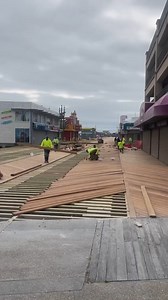Building the Wildwood Boardwalk Video by Brian Foster | Wildwood Boardwalk