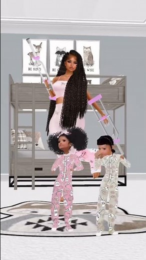 Imvu || Kids mini room tour