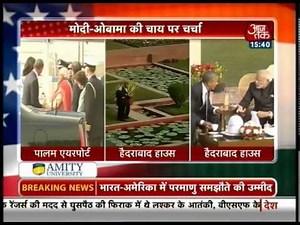 Modi-Obama joint statement to media likely at 4PM