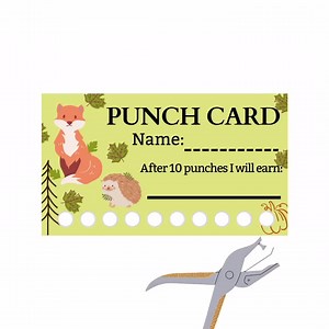Autumnal Sweets Printable Punch Cards for Kids: Reward Positive Behavior (PDF Download) - Etsy Canada