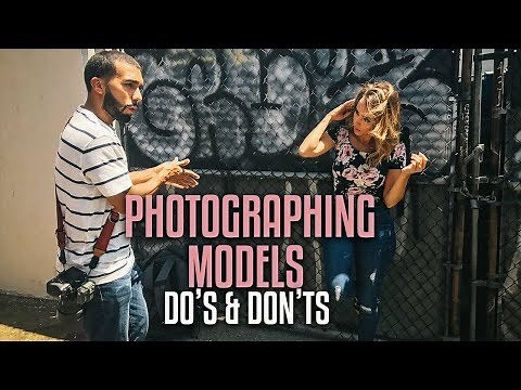5 DO'S and DON'TS when PHOTOGRAPHING models!