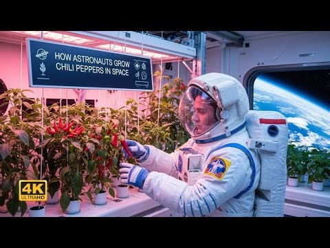 How Astronauts Grow Chili Peppers in Space Inside , NASA's Modern ISS Process 2025 Update