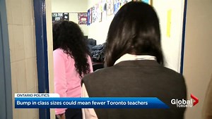 Bump in classroom size could mean cuts to Toronto teachers