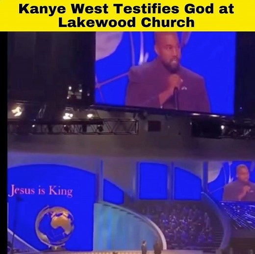 Watch Kanye West Testify God at Lakewood Church! | Christian Today