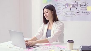 Exhausted Asian Office Worker Rubs Her: Video có sẵn (100% miễn phí bản quyền) 1049763895 | Shutterstock