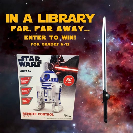 May the Fourth Be With You! From now until June 16th, teens in grades 6-12 can enter a raffle at the Ormond Beach Regional Library to win one of two prizes. Visit the Teen Area to complete activity sheets, such as decoding cipher messages and a scavenger hunt, for the opportunity to win! | Volusia County Public Library