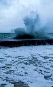 Flashback to the Haulover Inlet beach and jetty flooding of 2022. | Joseph Levy