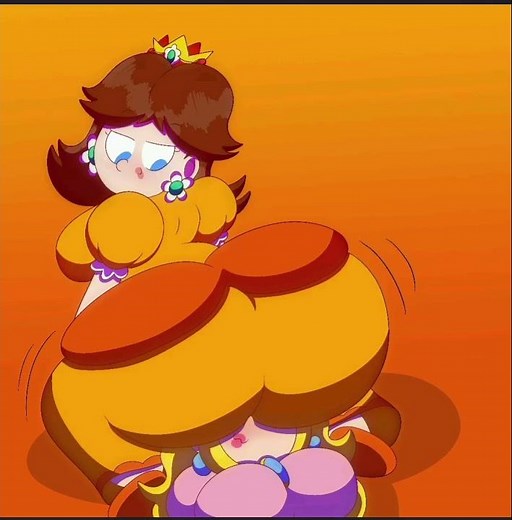 Princess Daisy Farts on Princess Peach