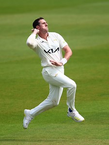 Dan Worrall took a brilliant five wicket haul as Surrey beat Middlesex by nine wickets in May. | Surrey Cricket