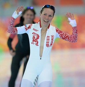 Russian Exposure: Speed Skater Unzips Suit, Forgets She Isn’t Wearing Anything Underneath