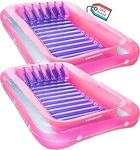 Giant Pop-Tarts Extra Large Inflatable Pool Float for Pool Playing, Over 5.5 Feet Long, Lounging and Party