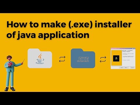 How to Convert a .jar File to an .exe Installer | TechCoder A.V