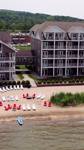 1.1K views · 15 reactions | Sitting right on the Grand Traverse Bay, our exterior will wow you before you even step through the door.  #traversecity #puremichigan #travel #lakemichigan #summer | Cherry Tree Inn & Suites | Facebook