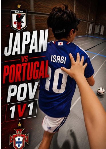 Japan vs Portugal 1v1 POV Football Panna Highlights
