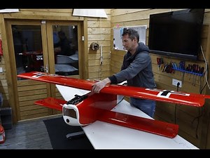 Unboxing Hangar 9 Fokker D7 II 1 to 4 scaled model airplane
