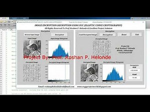 ECC Image Encryption & Decryption Using Matlab Project With Source Code Elliptic Curve Cryptography