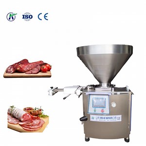 [Hot Item] Industrial Pneumatic Enema Sausage Filler Automatic Vacuum Sausage Filling Machine for Beef and Pork Making Processing