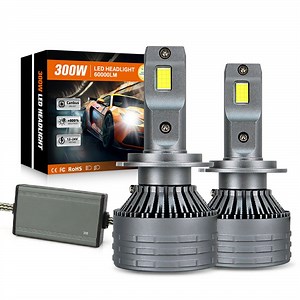 [Hot Item] Alta Potencia R10 300W 60000lm Luz LED H4 H7 H11 H13 9005 9006 Súper Potencia Bombilla de Faro LED para Coche