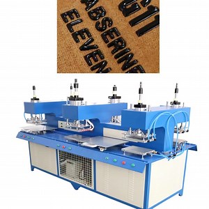 [Hot Item] Machine for Garment Embossed Soft 3D Silicone Logo on Fabric