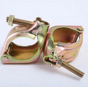 [Hot Item] Construction Fixed Swivel Galvanized Clamp for Scaffolding Cast Iron Coupler