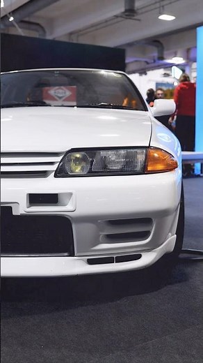 Whitezilla looking ready in Bremen #tuningcar #sportscar #gtr32 #nissangtr #racecar #jdm #skylinegtr