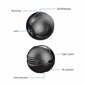 [Hot Item] X3 Mini 1080P HD WiFi Camera with Night Vision Infrared Remote Control Monitoring Security Wireless Access