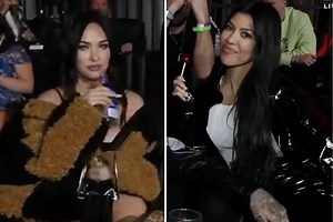 Inside UFC 260's star-studded VIP area with Megan Fox and Kourtney Kardashian