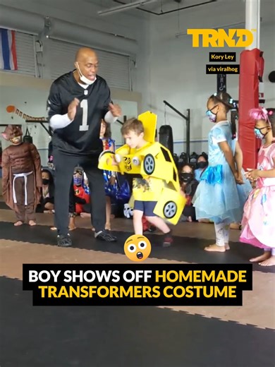 This homemade Transformers costume is incredible! 👏 | TRND