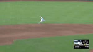 Running out of adjectives to describe Cam Devanney's defense 🤯 | Omaha Storm Chasers