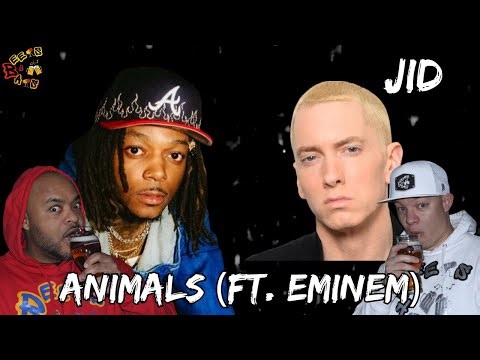 JID & Eminem - Animals Reaction | “Any Rapper That Wants Smoke!”
