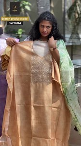 3.7K views | Yoke Embroidery Pattern & Dobby Weaving Semi Silk Salwar Set SW1604 - https://aham.store/products/yyoke-embroidery-pattern-dobby-weaving-semi-silk-salwar-setsw1604 | Aham Designer Boutique | Facebook