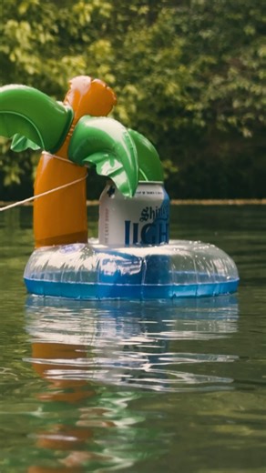 6.2K views · 73 reactions | When a Texan gets on the river, a tube full of Light Blonde's never far behind  Get out on the water this weekend with a 99-cal Light Blonde ☀️ | Shiner Beer | Facebook