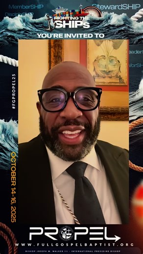 Bishop Brian Keith Hodges, @drbriankeithhodges Bishop of the Faith Pillar, is inviting YOU to be part of PROPEL 25—a gathering designed to strengthen your faith, expand your vision, and propel you into your purpose. 📅 October 14–16, 2025 📍 Elizabeth Baptist Church • Atlanta, GA 🔥 Registration is just $149—don’t wait, secure your spot today! 👉 Register now: www.fullgospelbaptist.org #PROPEL25 #FullGospel #WeAreFullGospel #Atlanta @josephwalker3 @bishoppaulmorton @craigoliversr @bryanjpiercesr