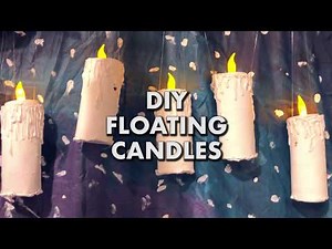 DIY Floating Candles - Harry Potter Crafting