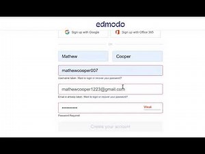 edmodo registration ( Japanese )