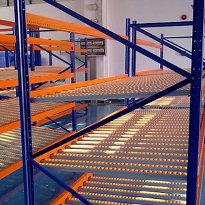 [Hot Item] Factory Custom High Quality Steel Industrial Storage Rack Carton Flow Metal Shelf