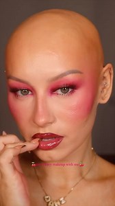 Cherry makeup with @danigmakeup⁠ ⁠ Brushes (in order of use):⁠ KJH...