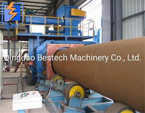 [Hot Item] Steel Pipe Shot Blast Cleaning/ Rust Removing Machine